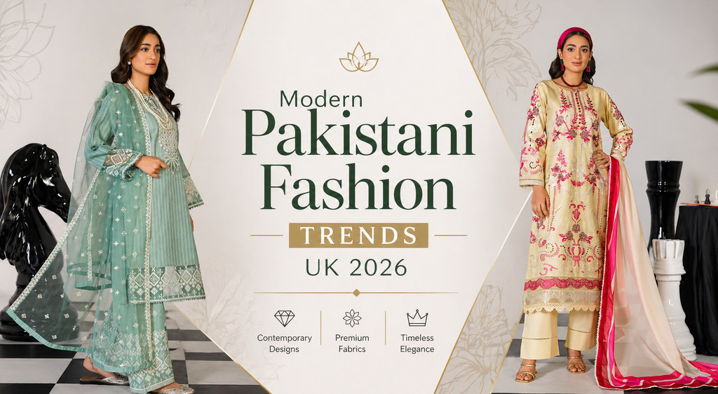 Modern Pakistani Fashion Trends UK 2026