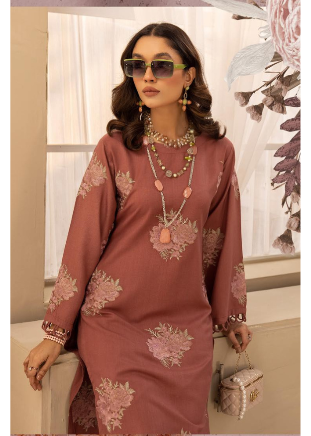 Simran Embroidered Dhanak 2 Piece SM-02