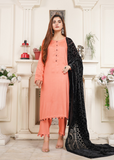 Bin Saeed Printed Linen 3 Piece BS80