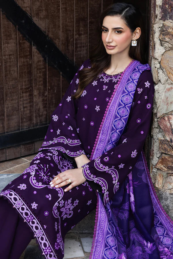 Farasha PK Embroidered Khaddar Suit Maylin