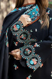 Farasha PK Embroidered Khaddar Suit Midaura