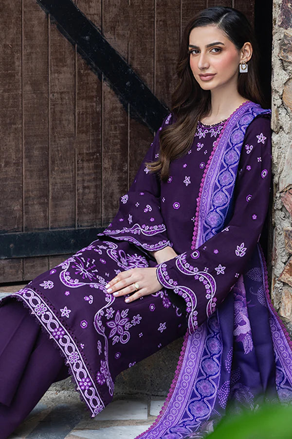 Farasha PK Embroidered Khaddar Suit Maylin