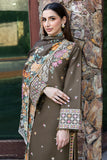 Farasha PK Embroidered Khaddar Suit Sandlit