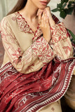 Farasha PK Embroidered Khaddar Suit Sunrose
