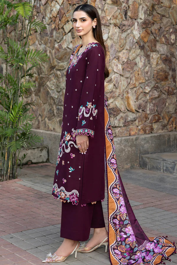 Farasha PK Embroidered Khaddar Suit Pheona