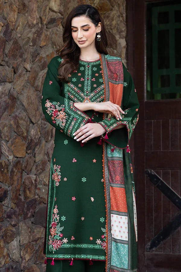 Farasha PK Embroidered Khaddar Suit Daisywink