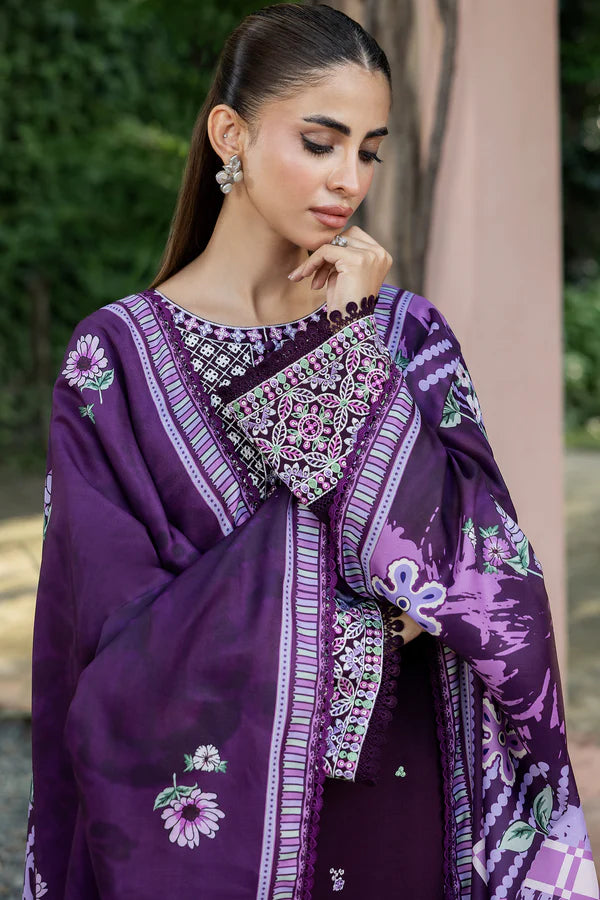 Farasha PK Embroidered Khaddar Suit Ambril