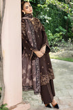 Farasha PK Embroidered Khaddar Suit Woodmist