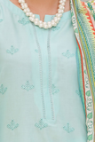 Dynia's By Bin Saeed Embroidered Chickenkari Lawn Suit BS-107