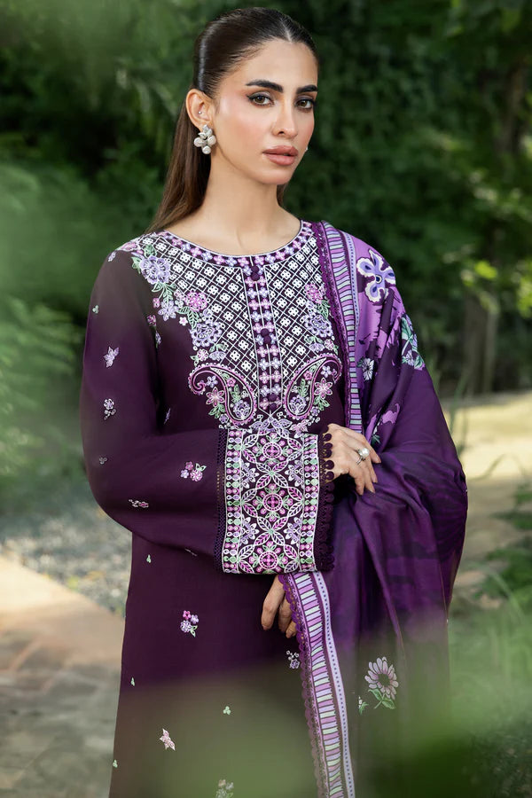 Farasha PK Embroidered Khaddar Suit Ambril