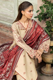 Farasha PK Embroidered Khaddar Suit Sunrose