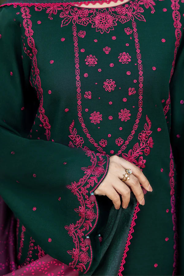 Farasha PK Embroidered Khaddar Suit Marven
