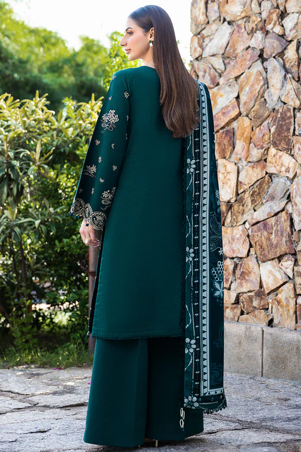 Farasha PK Embroidered Khaddar Suit Viona
