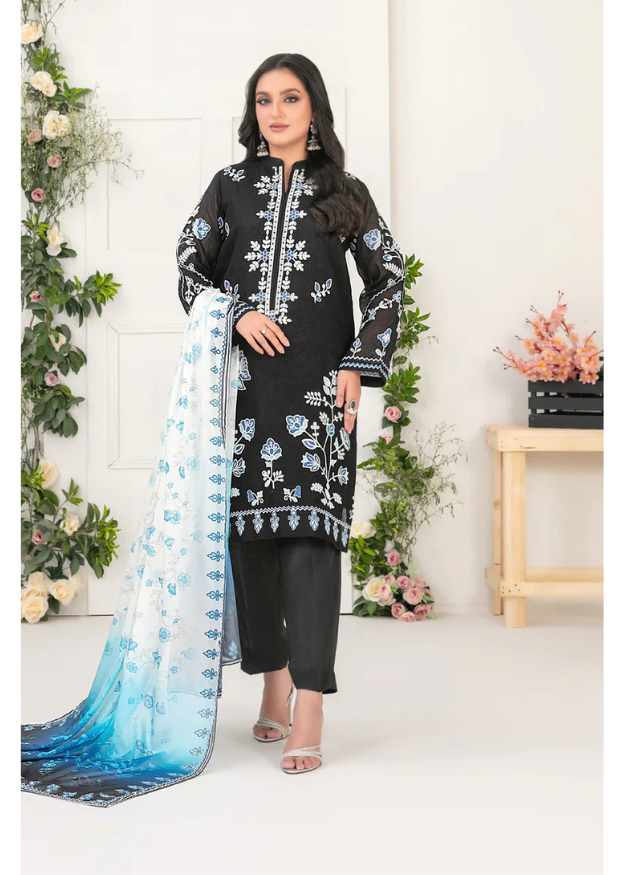 Tawakkal Embroidered Cotton Khaddi Suit D-2061