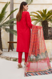 Dynia's By Bin Saeed Embroidered Chickenkari Lawn Suit BS-108
