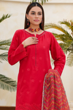 Dynia's By Bin Saeed Embroidered Chickenkari Lawn Suit BS-108