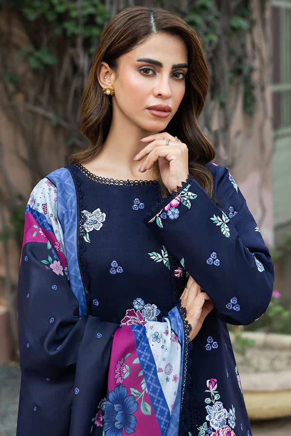 Farasha PK Embroidered Khaddar Suit Rowen