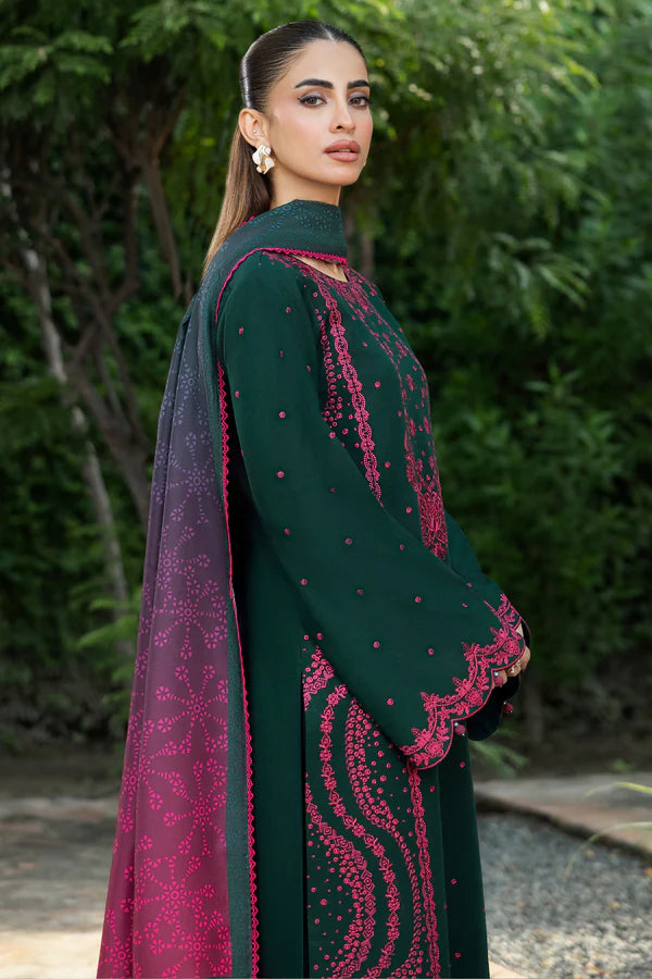 Farasha PK Embroidered Khaddar Suit Marven