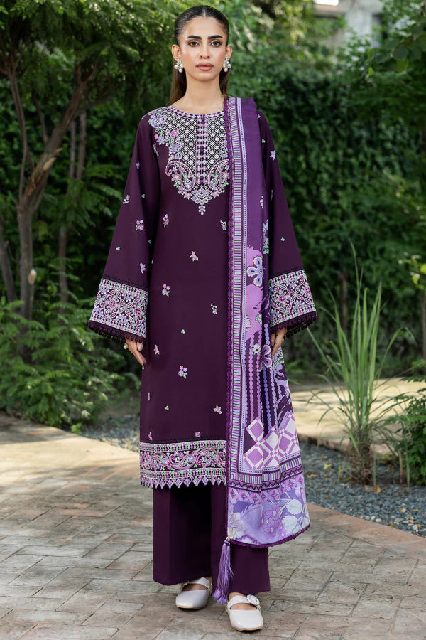 Farasha PK Embroidered Khaddar Suit Ambril