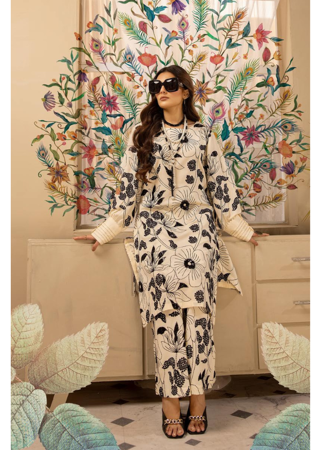 Simran Embroidered Dhanak 2 Piece SM-04