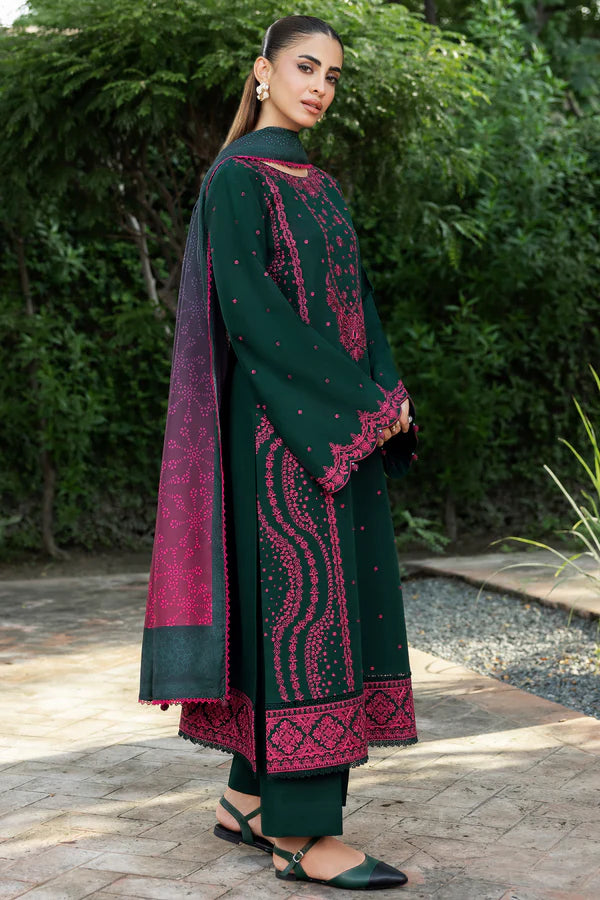 Farasha PK Embroidered Khaddar Suit Marven
