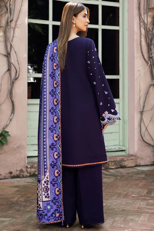 Farasha PK Embroidered Khaddar Suit Dewsay