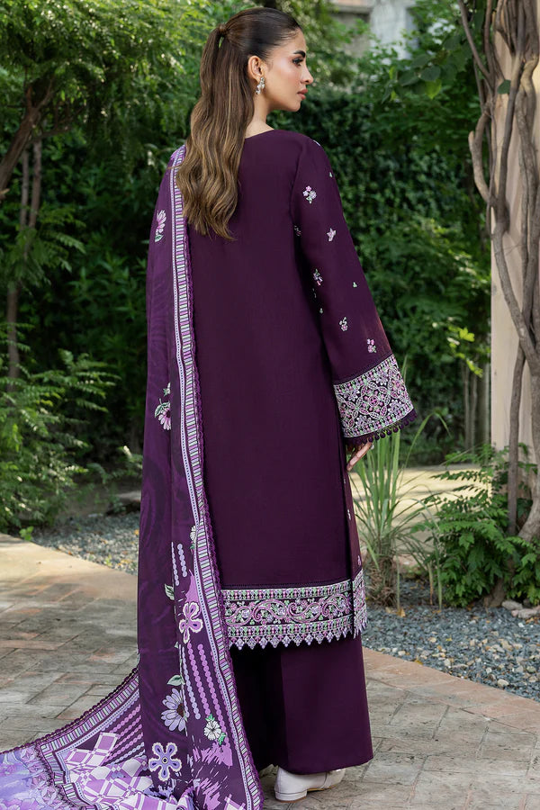 Farasha PK Embroidered Khaddar Suit Ambril