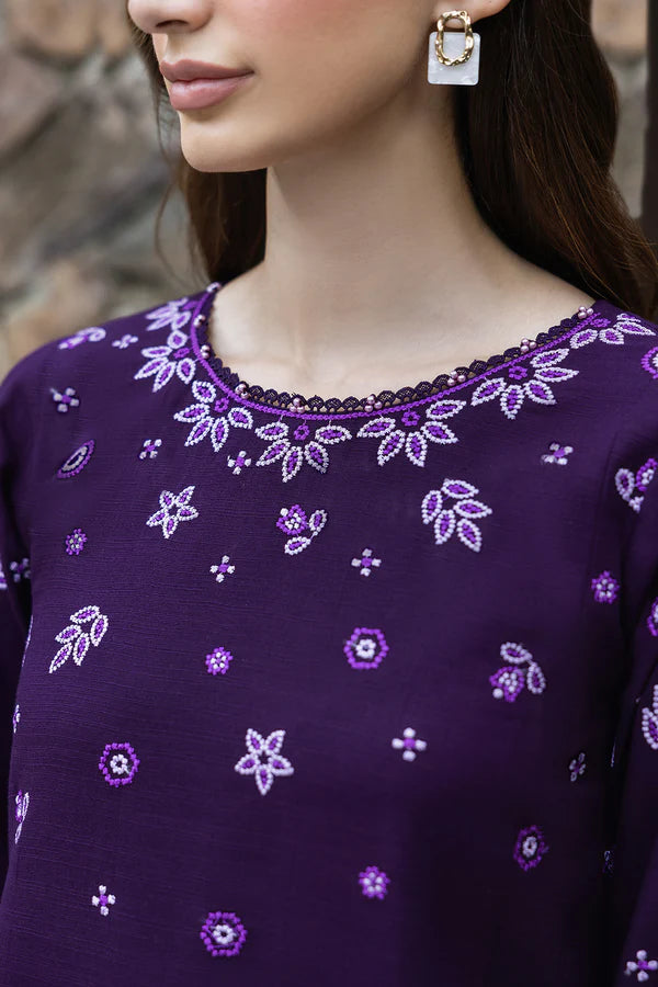 Farasha PK Embroidered Khaddar Suit Maylin