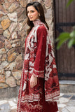 Farasha PK Embroidered Khaddar Suit Claret
