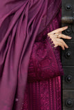Farasha PK Embroidered Khaddar Suit Rosemer