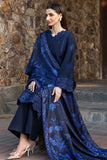 Farasha PK Embroidered Khaddar Suit Bluebell