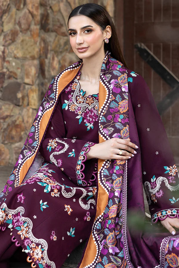 Farasha PK Embroidered Khaddar Suit Pheona