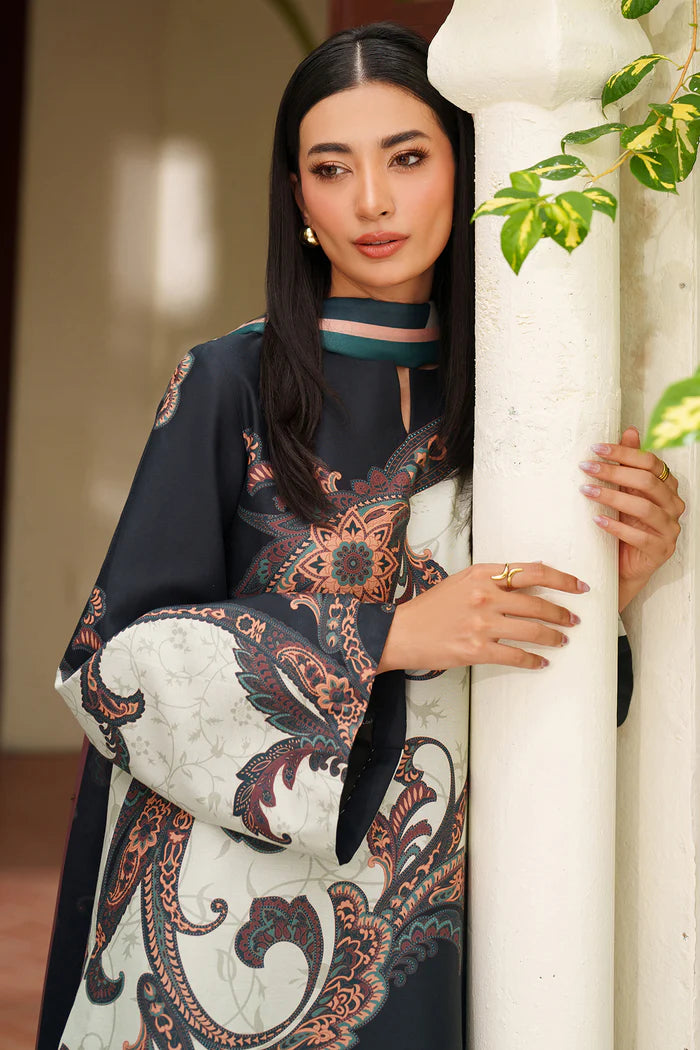 Jazmin Embroidered Viscose Suit UW-0183