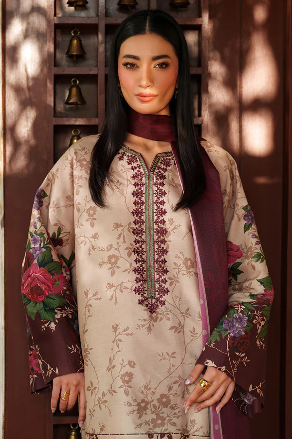 Jazmin Embroidered Viscose Suit UW-0185