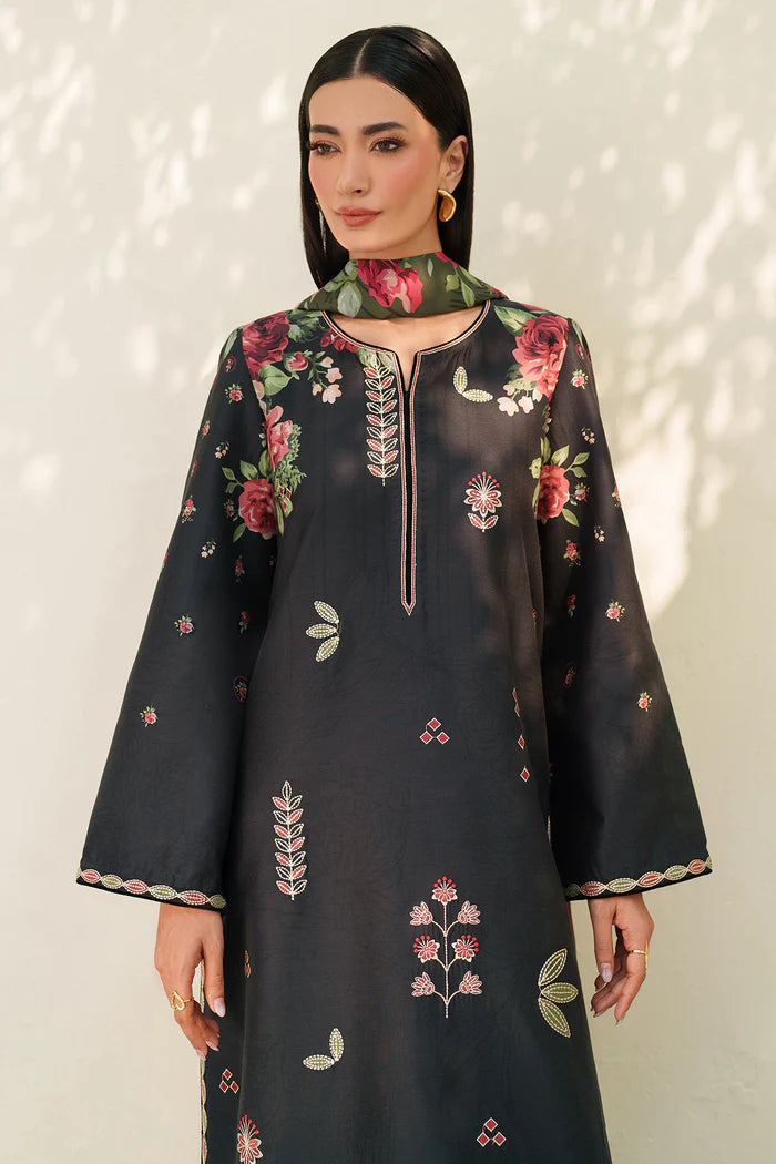 Jazmin Embroidered Viscose Suit UW-0167