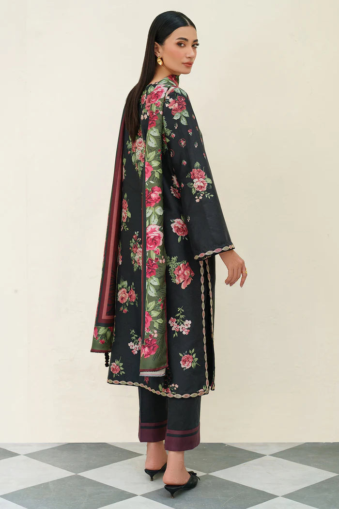 Jazmin Embroidered Viscose Suit UW-0167