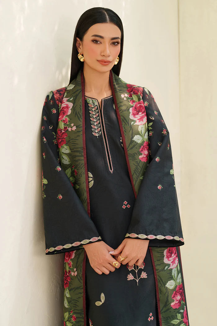 Jazmin Embroidered Viscose Suit UW-0167