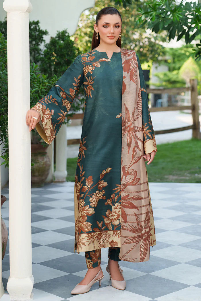 Jazmin Embroidered Viscose Suit UW-0179