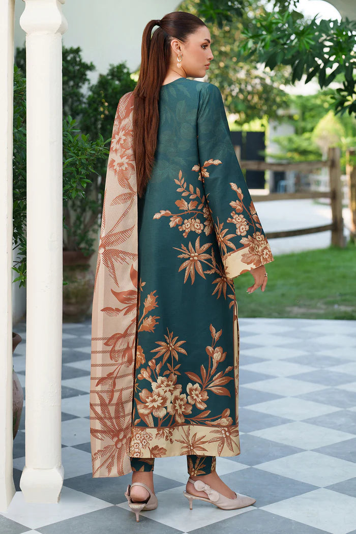 Jazmin Embroidered Viscose Suit UW-0179