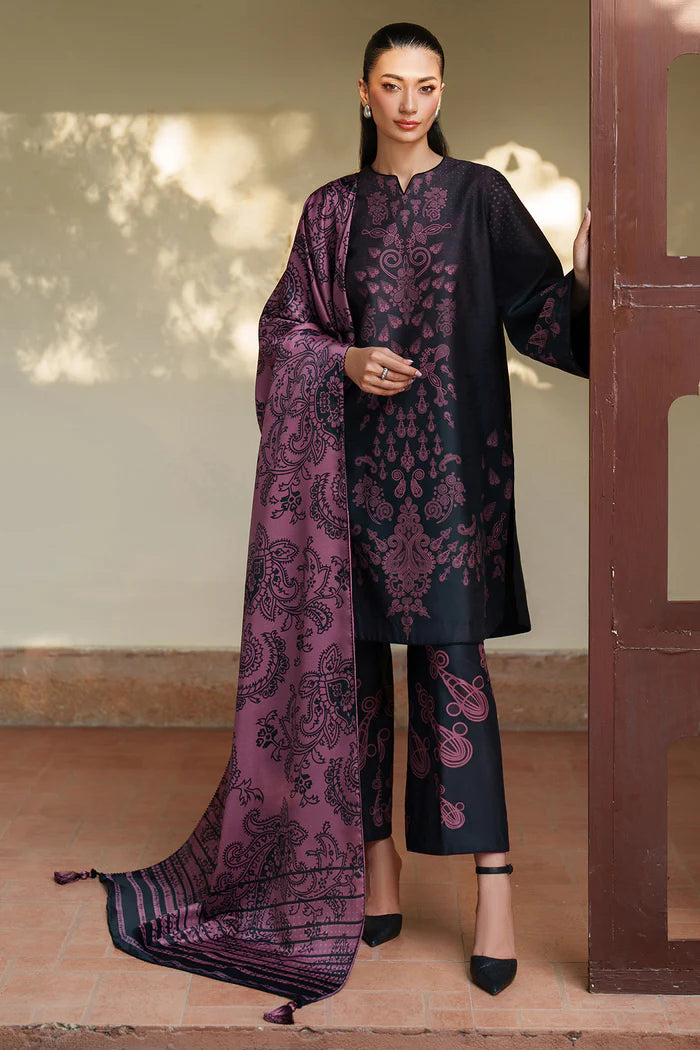 Jazmin Embroidered Viscose Suit UW-0182