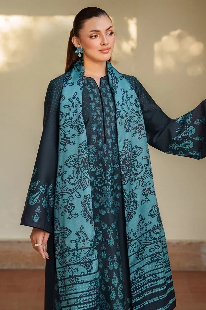 Jazmin Embroidered Viscose Suit UW-0181