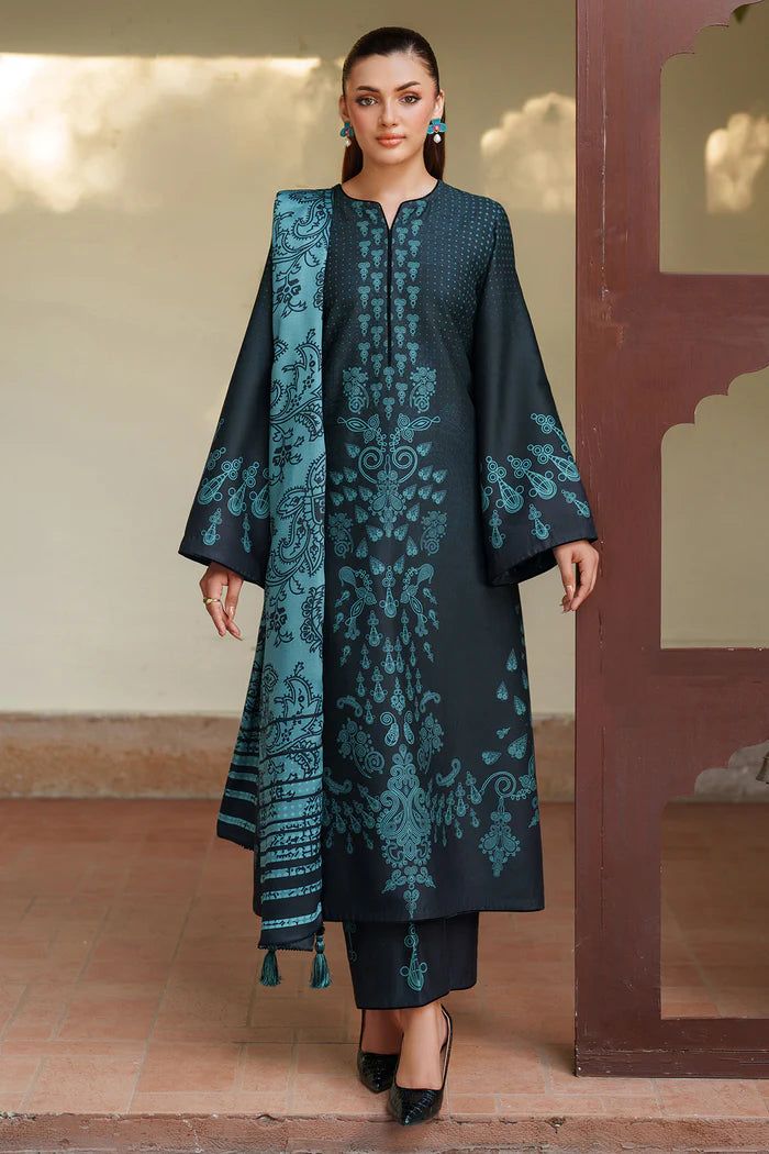 Jazmin Embroidered Viscose Suit UW-0181