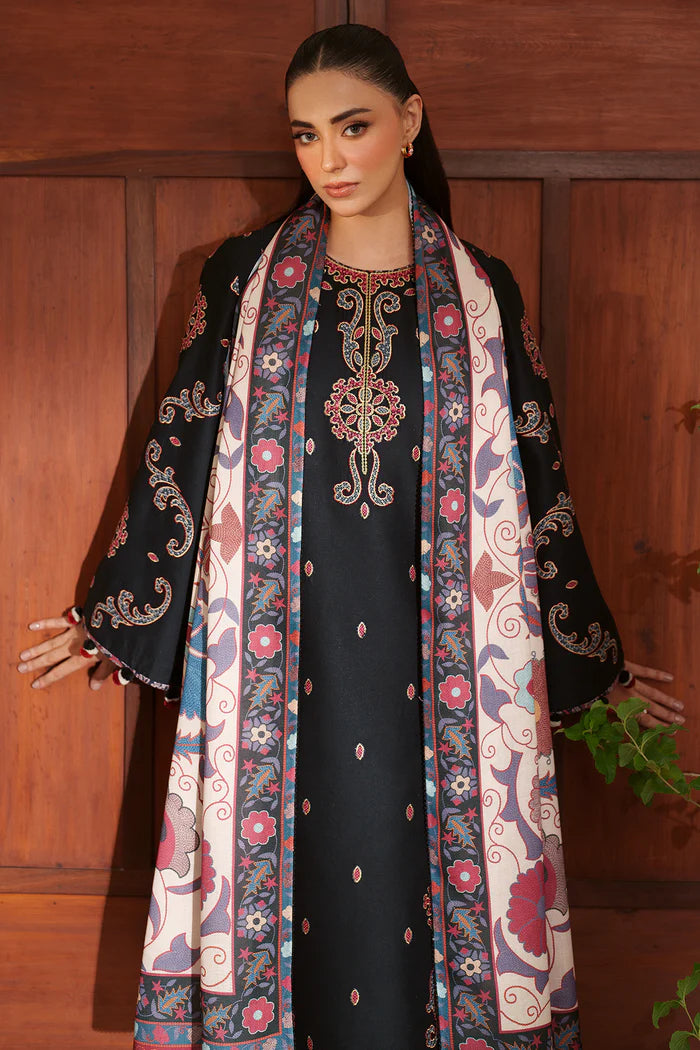 Jazmin Embroidered Viscose Suit UW-0152