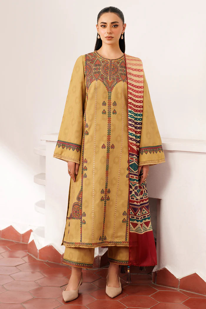 Jazmin Embroidered Viscose Suit UW-0142