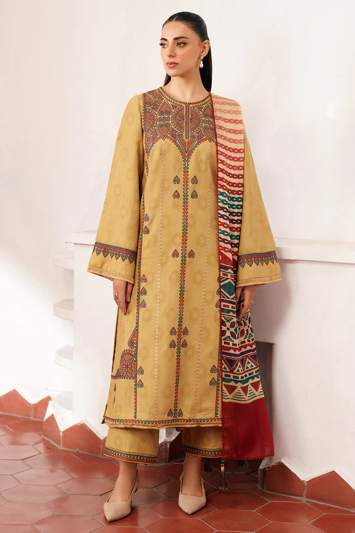 Jazmin Embroidered Viscose Suit UW-0142