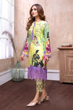 Adan Libas Digital Embroidered Lawn 1 Piece Kurti Effny ADLK07