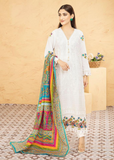 Lush Embroidered Chiffon Chikankari 3 Piece Suit L129