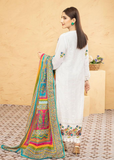 Lush Embroidered Chiffon Chikankari 3 Piece Suit L129