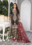 Lush Embroidered Organza 3 Piece Suit L117