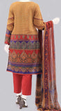 Rafia  Luxury Printed Cotton 3 Piece Suit - DPC104